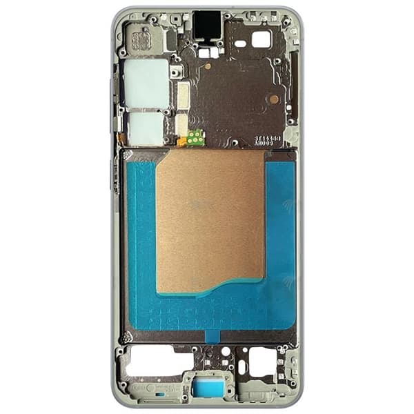 Centralt chassi för Galaxy S25 Reservdel Mittram Silver