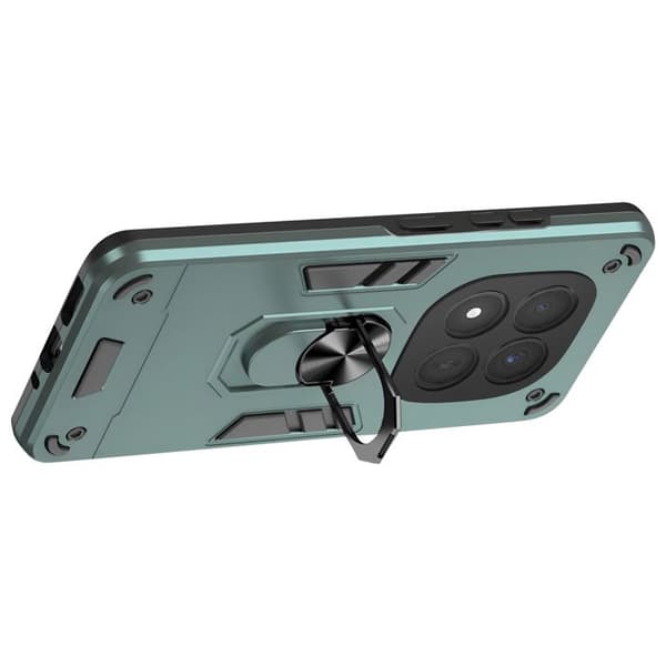 Fodral för Redmi Note 15 Pro Plus med Grön Magnetring