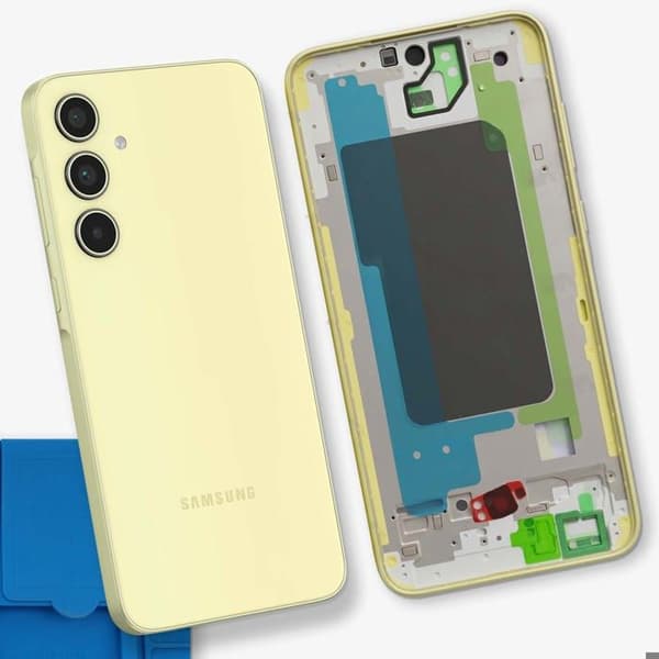 Ersättningscentralchassi för Galaxy A35 Grön