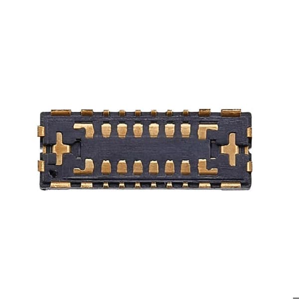 FPC-kontakt för iPhone 16 Pro / 16 Pro Max Strömkabel 52 stift Svart