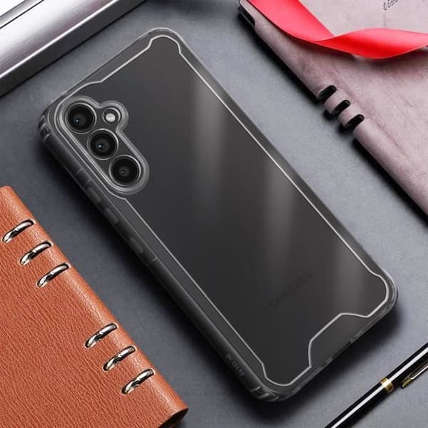 Skydd - AVISERA - Samsung Galaxy A34 5G - Stötsäker - Transparent - Hård