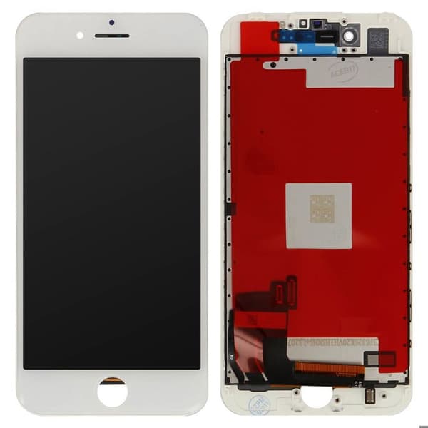 Komplett LCD-skärm för iPhone 7 - Vit