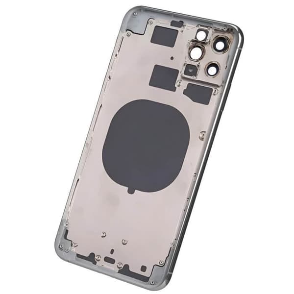 Chassi iPhone 11 Pro Max - AVIZAR - Silver - Utbyte - Hållbar - Kvalitetskontroll