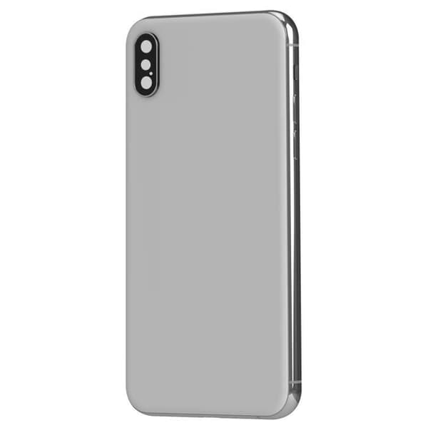 Chassi iPhone X - Utbyte - Silver - Hållbar - Estetisk reparation - 100 g