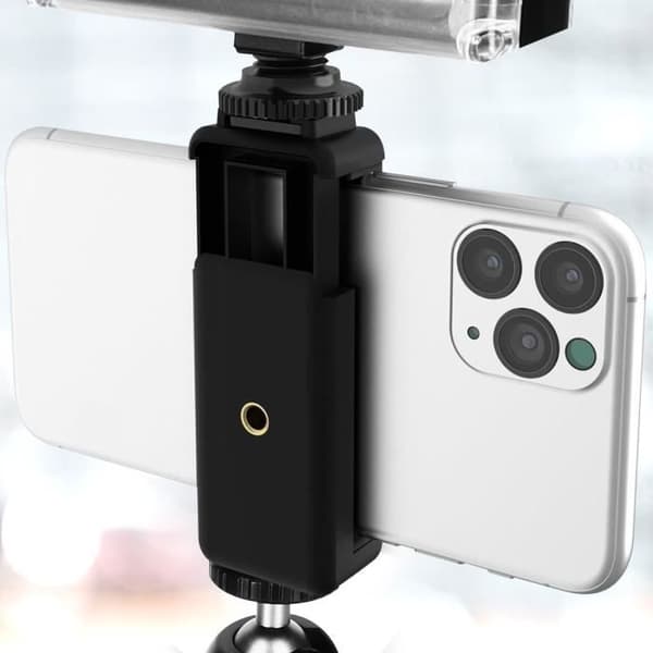 Pack Vlog - Puluz - Fällbart Stativ - Mikrofon med Vindskydd - Justerbar LED-projektor