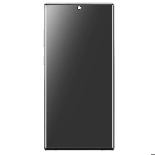 Skärm för Samsung Note 10 Plus LCD + Touchglas + Original Samsung Chassi Vit