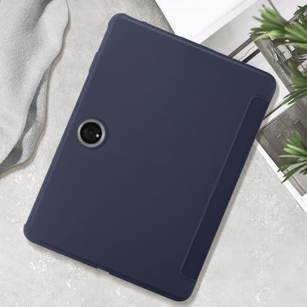 Fodral för Oneplus Pad 2 - Oneplus - Fällbart Lock - Video Stöd - Helt Skydd - Mörkblå