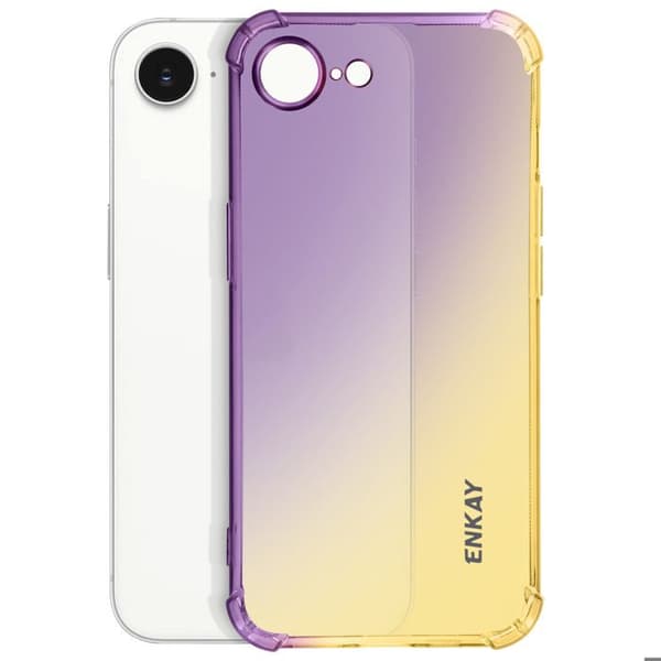Silikonskal för iPhone 16e Gradiente Enkay Guld