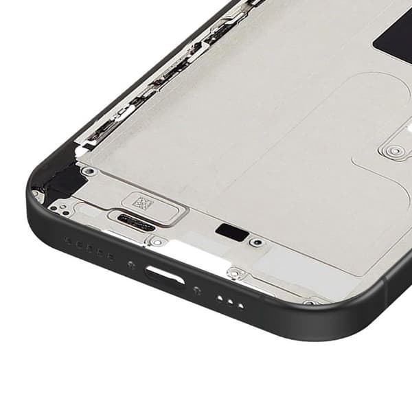 Ersättningscentralchassi för iPhone 16 Pro Max Svart