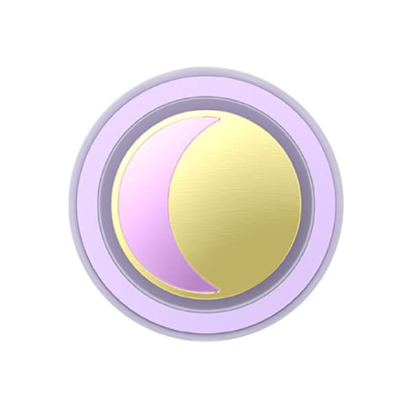 Stöd Smartphone PopGrip Premium Emalj Vax Fixering Solid PopSockets Lila