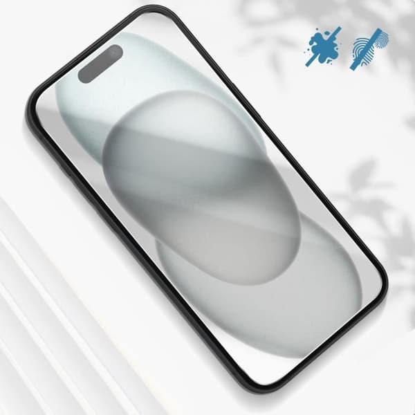 Skärmskydd - AVIZAR - iPhone 16 - Härdat Glas - Hårdhet 9H - Rep-resistent