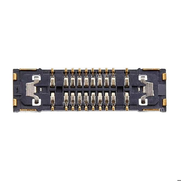 FPC-kontakt för iPhone 16 / 16 Pro Max Radar Scanner 16 stift Svart
