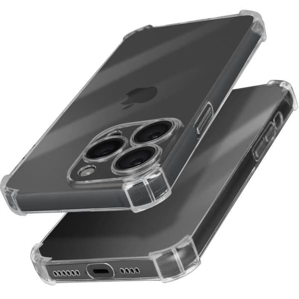 Coque - AVIZAR - iPhone 15 Pro Max - Flexibel - Stötsäker - Transparent
