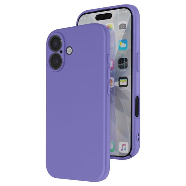 Skal - AVISERA - iPhone 17 - Soft-Touch - Semi-hård silikon - Lila