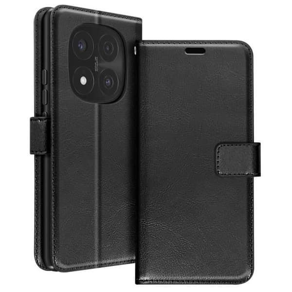 Plånboksetui - Mayaxess - Redmi Note 14 Pro/Pro Plus - Ekoleder - Avtagbar rem - Videostöd