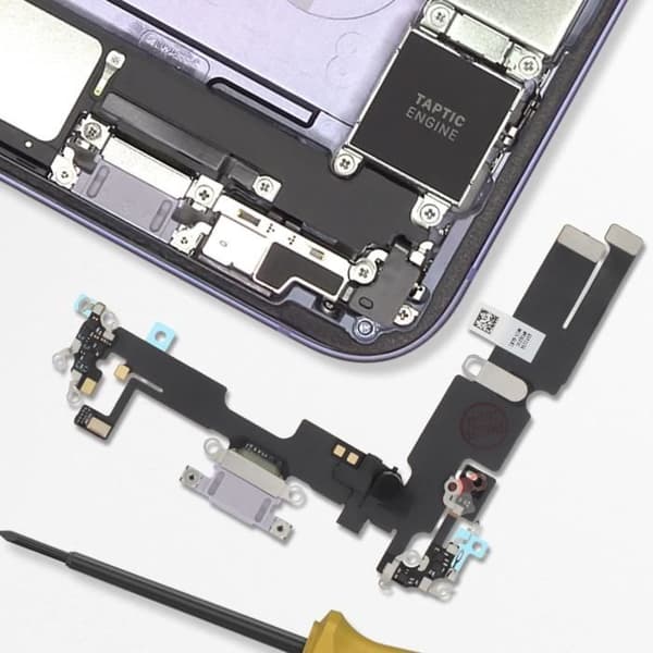 Lightning Charge Connector för Apple iPhone 14 Plus Relife Lavender
