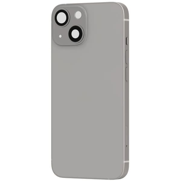 iPhone 13 chassi - Ersättningsglas bak - Vit