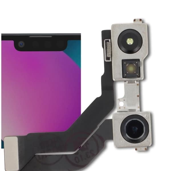 Frontkamera för iPhone 13 Mini 12MP Selfie Sensor Relife Svart