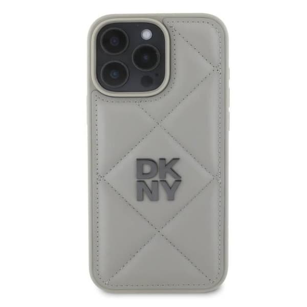 Skyddsskal - DKNY - iPhone 16 Pro - Vadderad - Halkfri - Chic