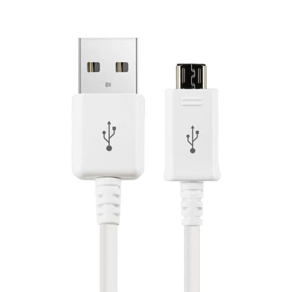 Micro-USB-kabel - SAMSUNG - Original - 1m - Laddning & Synkronisering - Vit
