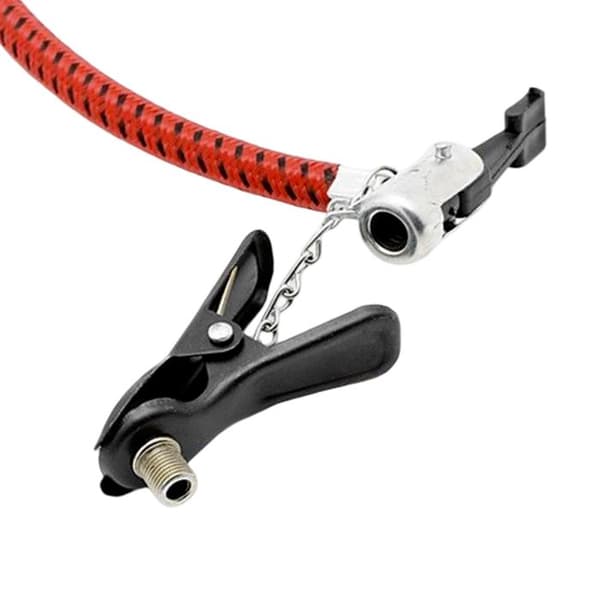 Högtryckspump för cykel 120 PSI Multi Valve Silver