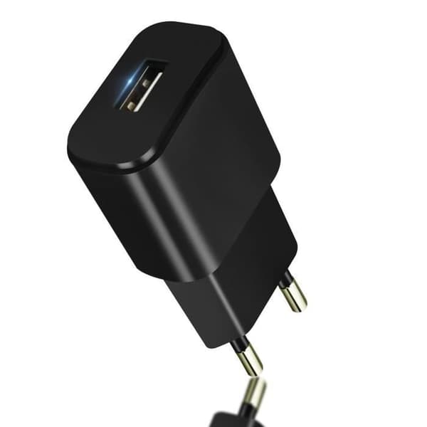 Nätadapter - Forever - USB Typ-C - 1A - Kablängd 1.2m - Svart