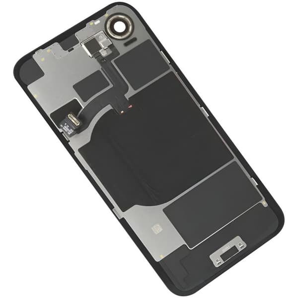 Ersättningsbaksida för iPhone 16 vit