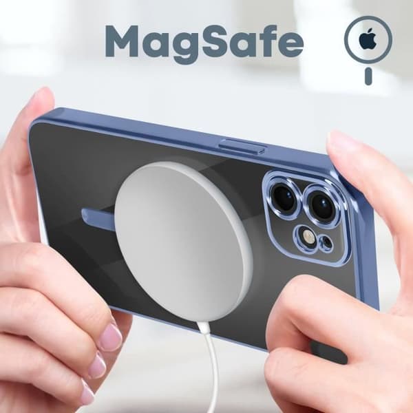 Coque MagSafe - Apple - iPhone 11 - Kromad - Blå - Mjuk