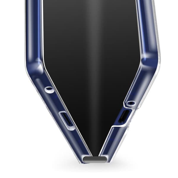 Fodral - AVIZAR - Samsung Galaxy Z Fold 7 - Styvt och Fällbart - Transparent - Hinge Skydd