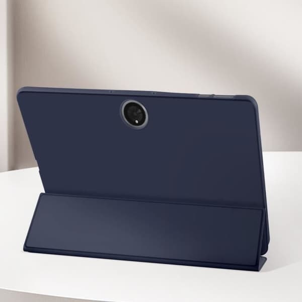 Fodral för Oneplus Pad 2 - Oneplus - Fällbart Lock - Video Stöd - Helt Skydd - Mörkblå