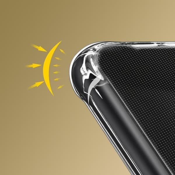 Coque - Apple - iPhone XR - Flexibel - Stötsäker - Transparent Vit