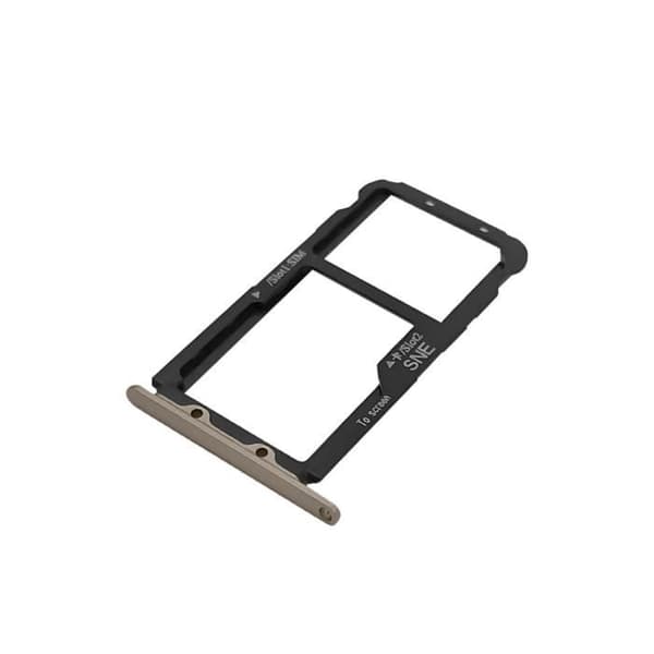 SIM-kortsfack för Huawei Mate 20 Lite Nano SIM och Micro-SD Guld
