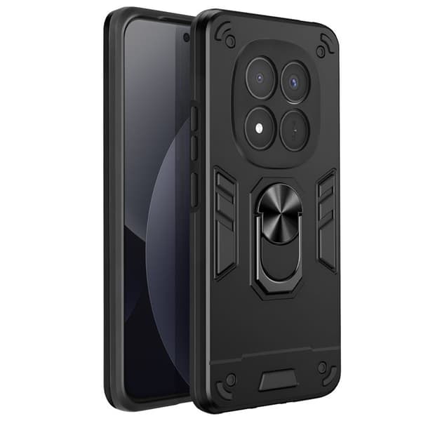 Skyddsfodral för Redmi Note 15 Pro Plus med svart magnetring