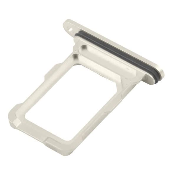 SIM-kortsfack för iPhone 16 Pro och 16 Pro Max Nano SIM plats Beige
