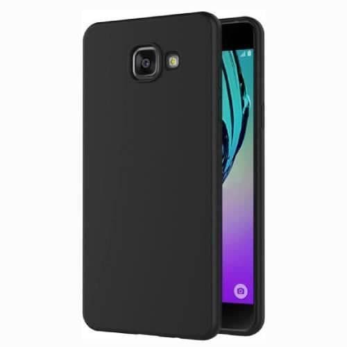 Fodral - MW - Galaxy A5 - Halvstyv - Blank - Svart