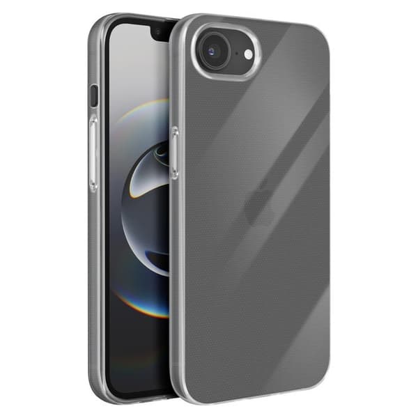 Transparent Silikon Skal för iPhone 17e Robust Mjuk