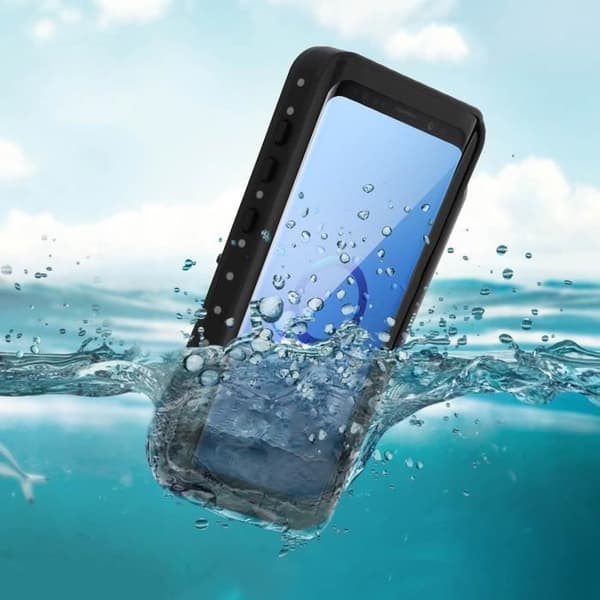 Coque - Rödpeppar - Galaxy S9 - Vattentät 2m - Stötsäker - Bi-materialer