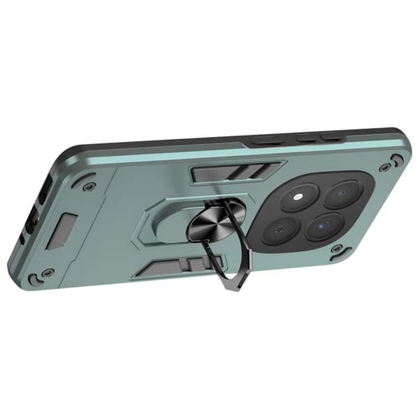 Fodral för Redmi Note 15 Pro 5G med Grön Magnetring