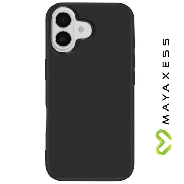 Coque - MAYAXESS - iPhone 16 Plus - Mjuk silikon - Repellerande skydd - Elegant