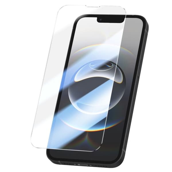 Härdat glas för iPhone 16e, rep- och stötresistent, Mayaxess, transparent