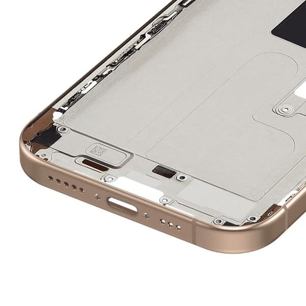 Ersättningscentralchassi för iPhone 16 Pro Max Guld