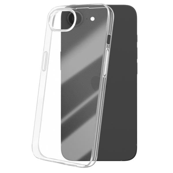Transparent Silikon Skal för iPhone 17e Robust Mjuk