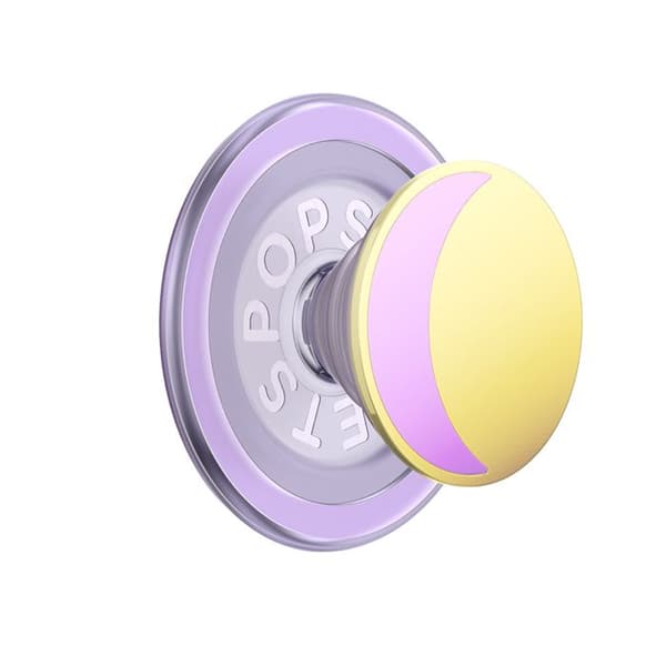 Stöd Smartphone PopGrip Premium Emalj Vax Fixering Solid PopSockets Lila