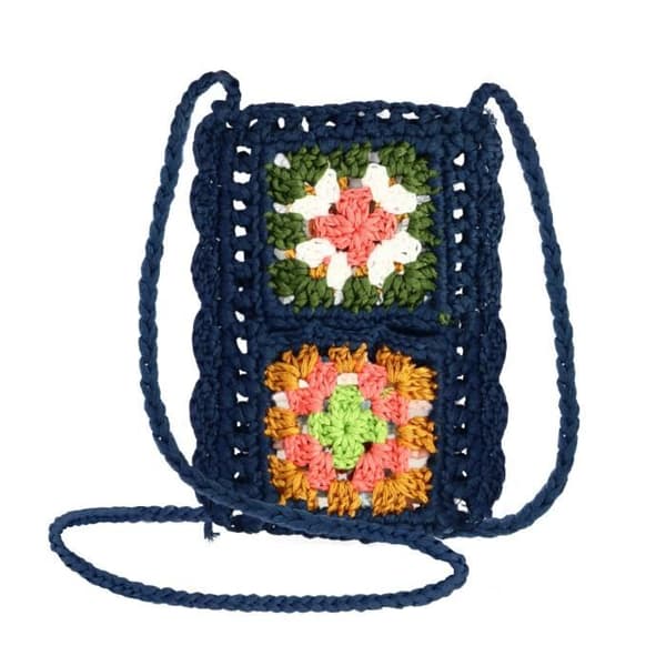Sock Case - WavePocket - Hollow Woven - Colorful Patterns - Soft - Blue
