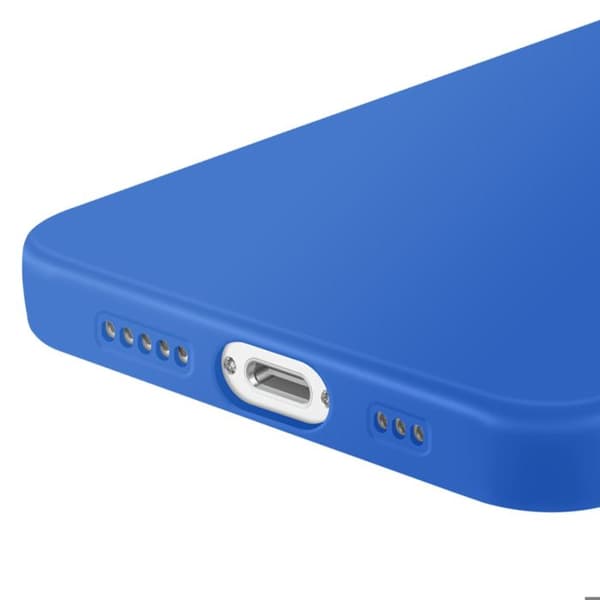 Coque - iPhone - 16e - Mjuk Silikon - Skyddad Kamerablock - Blå