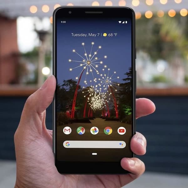 LCD-skärm Google Pixel 3A med Original Touch Black - GOOGLE - 5,5 tum - Android