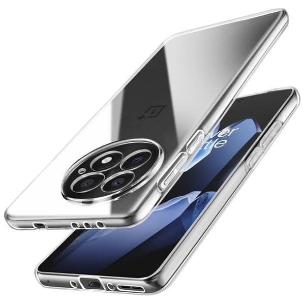 Coque - OnePlus 13 - Flexibelt silikon - Transparent - Stötsäker