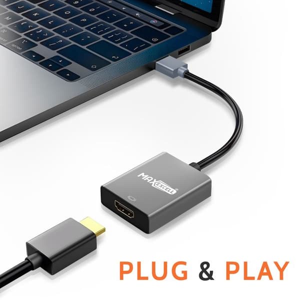 HDMI Videoadapter - MAX EXCELL - USB 3.0 - Full HD 1080p - Plug and Play - Svart