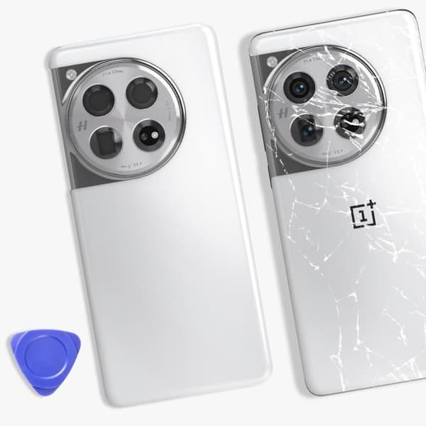 Ersättningsbakglas för OnePlus 12 Silver
