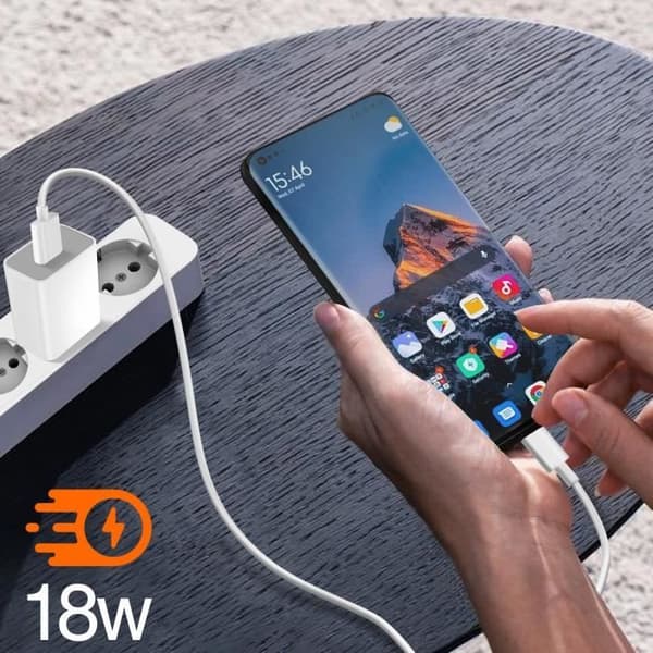 Strömadapter - Xiaomi - MDY-10-EF - 18W - Quick Charge 3.0 - Vit